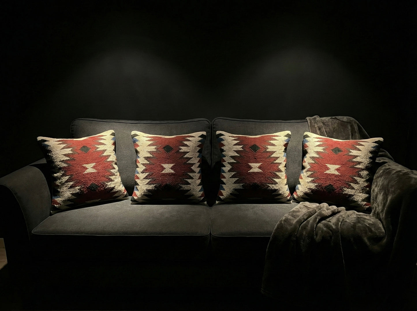 Jute Cushion Cover- Natural Cushion cover (Stepwell Collection)
