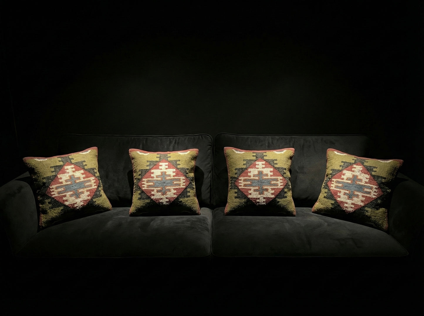 Jute Cushion Cover- Natural Cushion cover (Stepwell Collection)