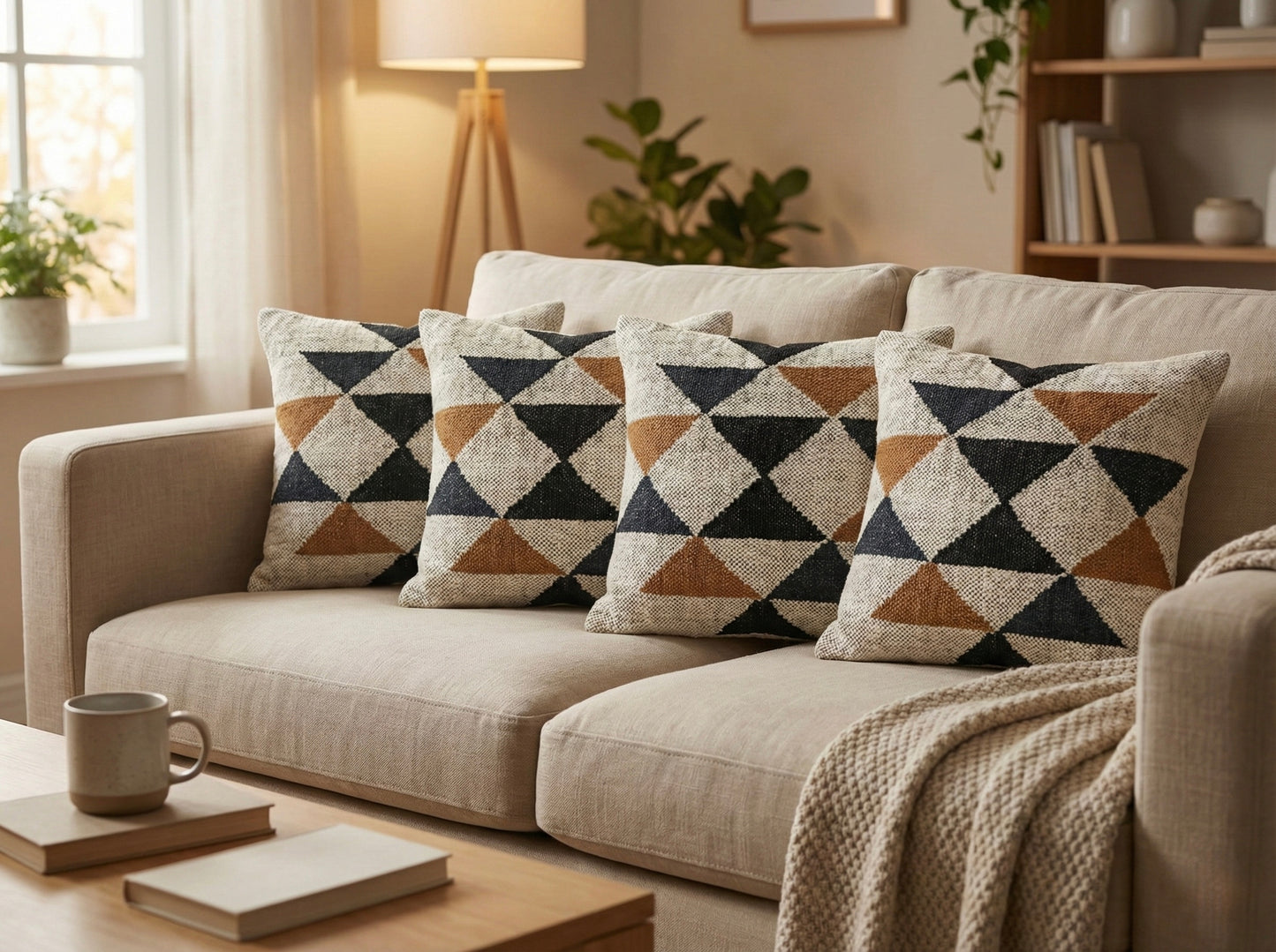 Jute Pillow Cover
