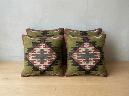 Jute Cushion Cover- Natural Cushion cover (Stepwell Collection)