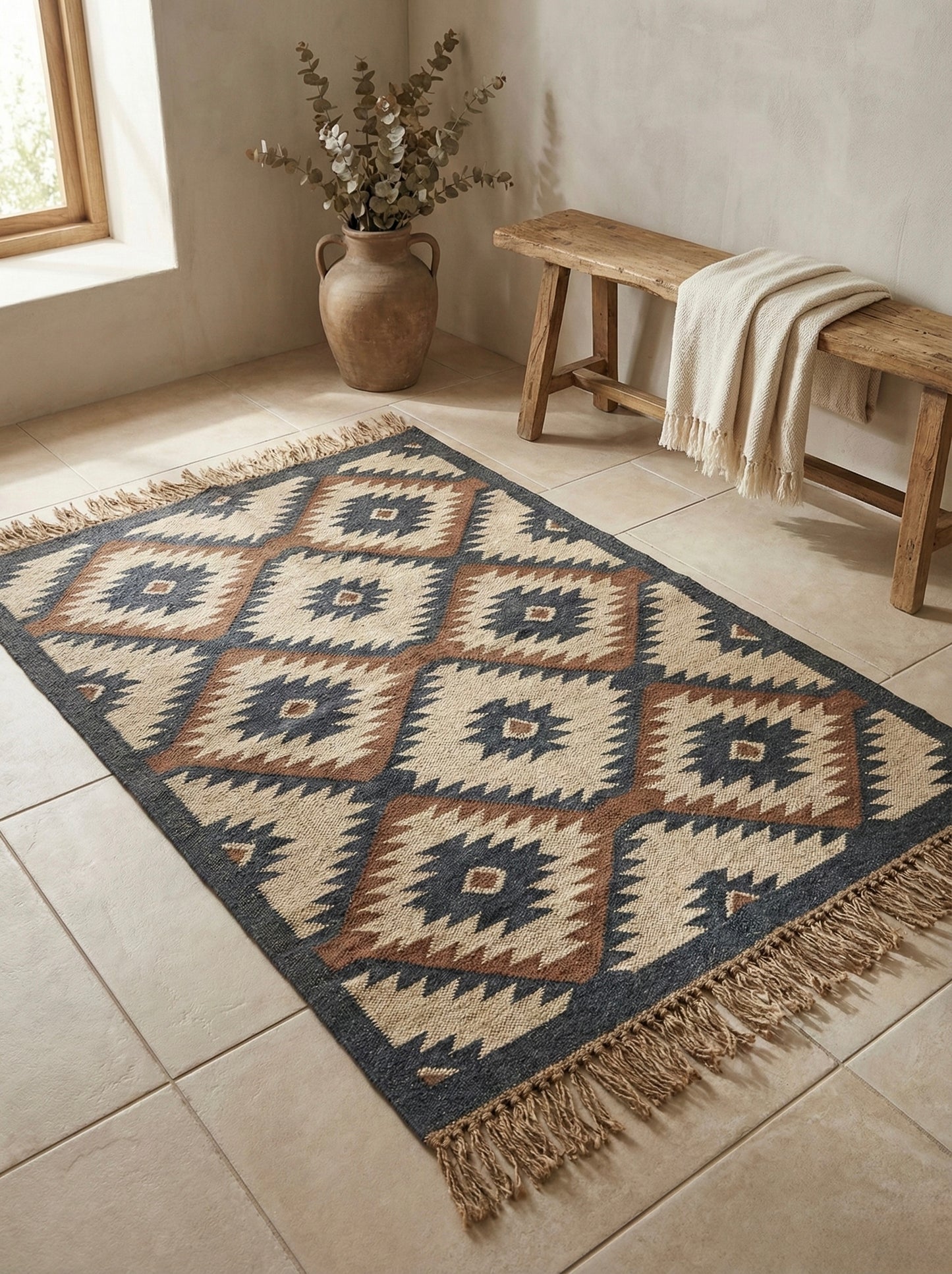 Pebble Jute rug