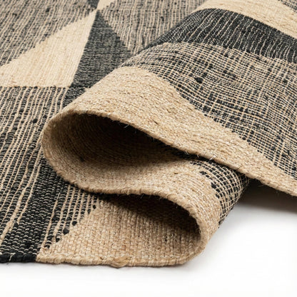 Handwoven Jute Wool Rug